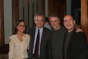 Maria Sole Tognazzi, Walter Veltroni, Ricky Tognazzi e Gianmarco Tognazzi